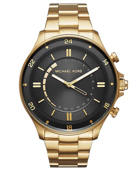 michael kors reid|Michael Kors Access Men's Reid Gold.